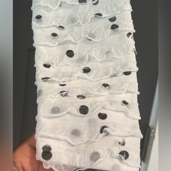 Sheer Polkadot Top - Picture 5 of 5